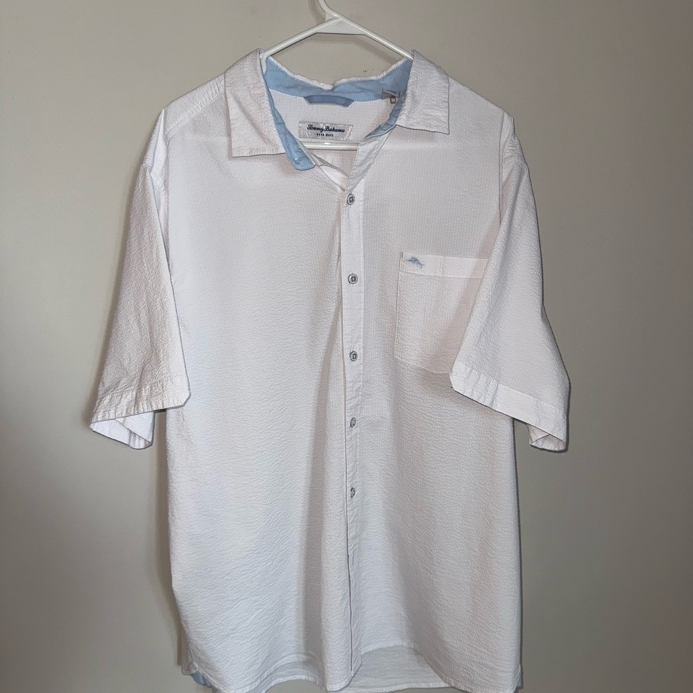 Tommy Bahama White Casual Button Down Shirt